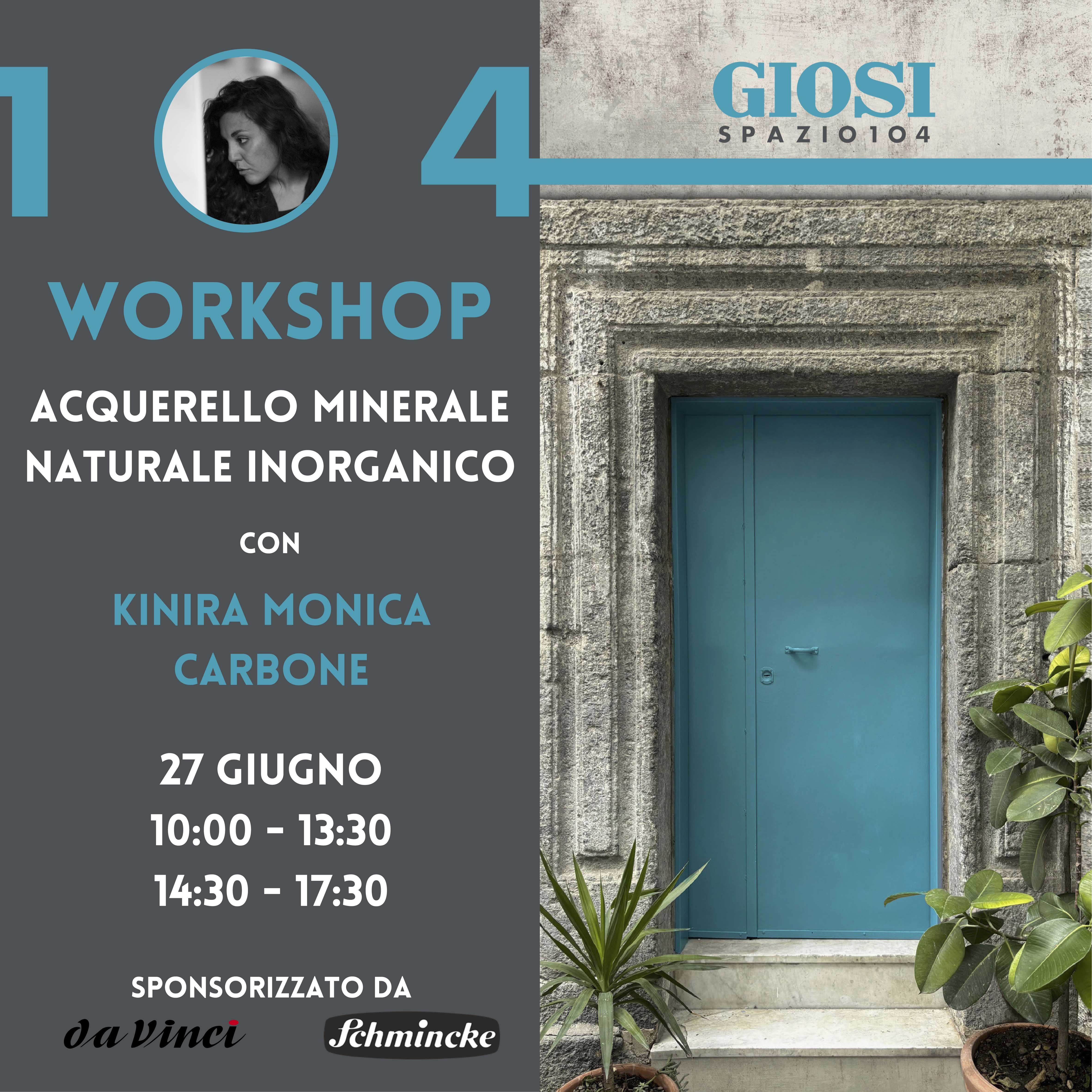WORKSHOP ACQUERELLO 24/06/2024